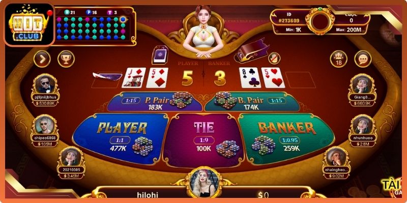 Cách Kiếm Tiền Từ Baccarat – Chiến Lược Tối Ưu Lợi Nhuận 1 Điểm nổi bật khi chơi Baccarat tại Hitclub